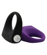 Lux Black Silicone Vibrating Cock Ring - Image 2