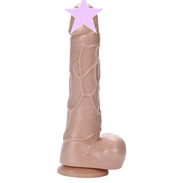 7 Inch Real Flesh Skin Dildo With Suction Cup.