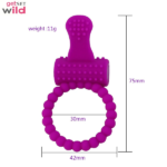 Bolt Vibrating Cock Ring For Men And Pleasure For Women With Pleasure Tongue Ring - Image 7