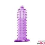 Crystal Dotted Condom Reusable Sleeve