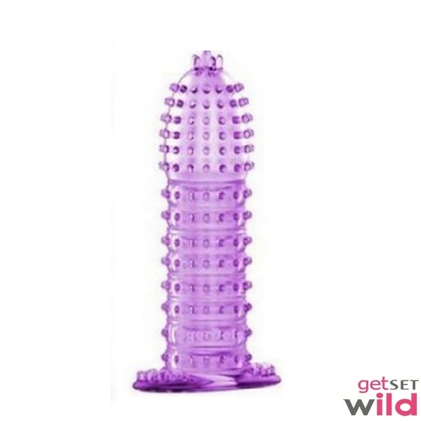 Crystal-Dotted-Condom-Reusable-Sleeve.jpg Crystal Dotted Condom Reusable Sleeve - Image 1