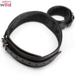 Deluxe Leather Wrist to Thigh Restraint - Image 3