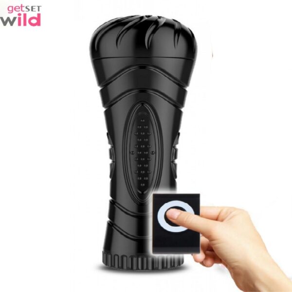 Fleshy Vibrating Remote Controlled Masturbator