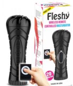 Fleshy Vibrating Remote Controlled Masturbator - Image 5