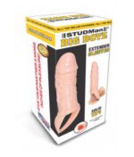 Studman Bigboyz Flesh Color Penis Sleeve with Testicle Ring - Image 2