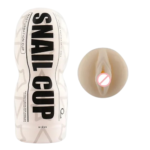 Reusable Snail Men Masturbator Pocket Pussy Cup