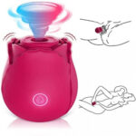Rose Clit Sucker Vibrator for Women with 7 Intense Suction - Image 2