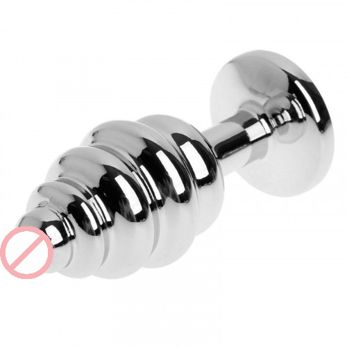 Spiral Stainless Steel Butt Plug For Beginners