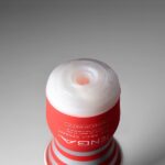 TENGA Rolling Head Pre-Lubricated Male Masturbator Vacuum Cup With Powerful Suction Red - Image 4