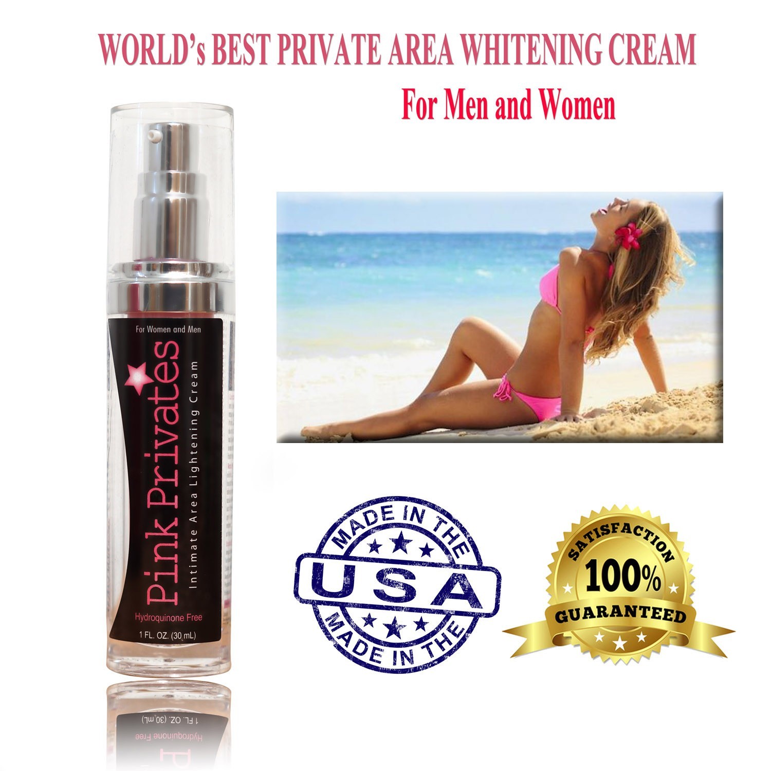 Pink Privates Intimate Whitening & Lightening Cream Pink Privates Intimate Whitening & Lightening Cream