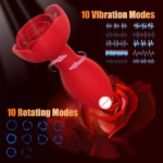 10 Vibrating Butt Plug Remote Control With Rotating Modes For Couples