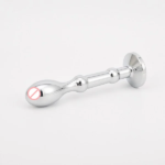 Bondage Masters Butt Plug Metal Tunnel With Removable End