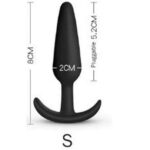 Anal Butt Plug Silicon Dildo Prostate Massager