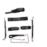 Bondage Kit Couple Fun- 8 Pieces Set (Black)
